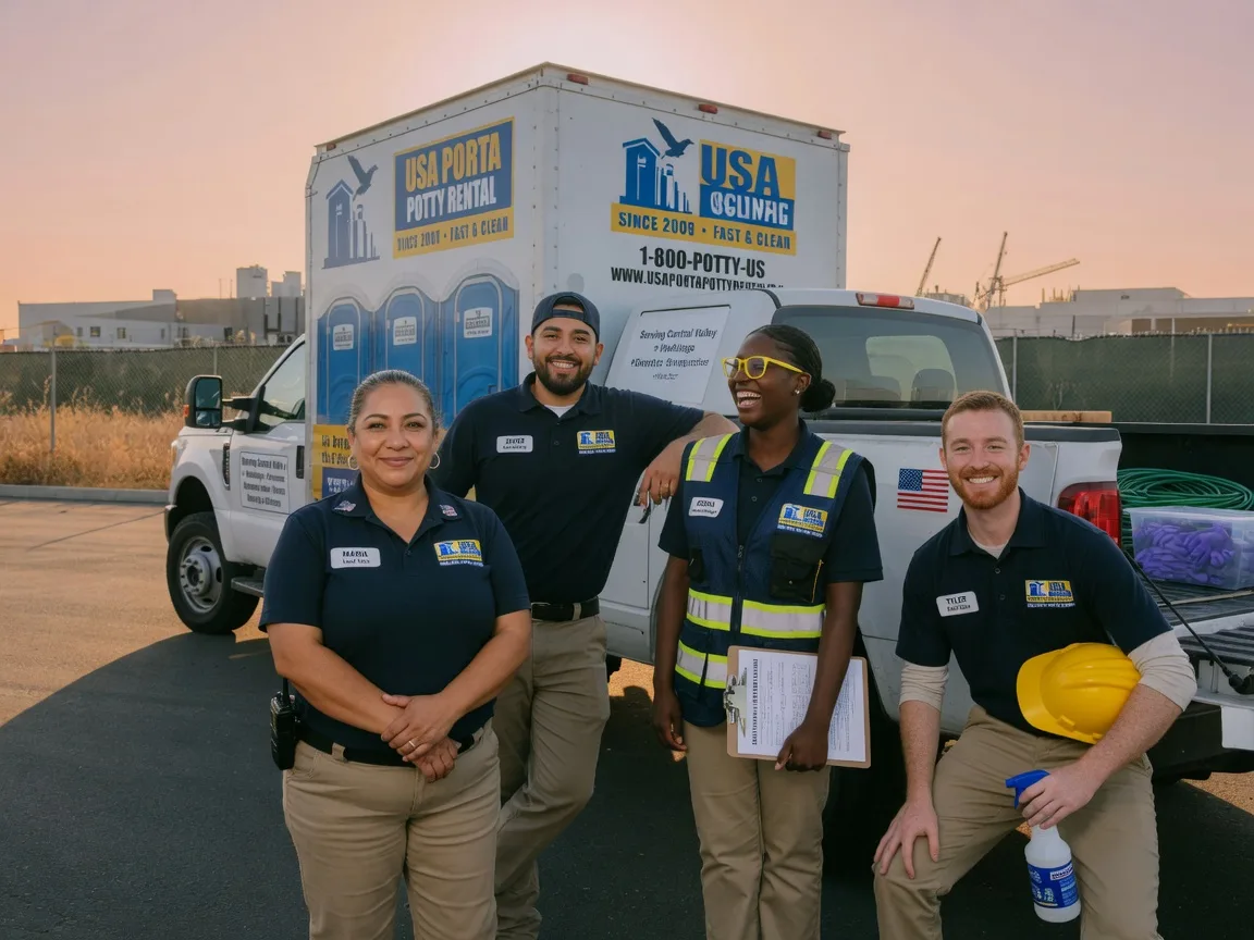 Porta Potty Rental company in Gazelle, CA